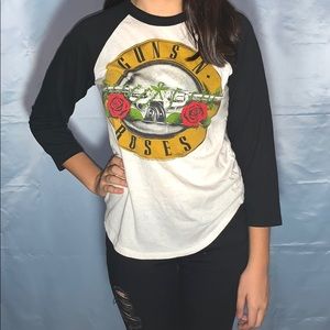ACCEPTING OFFERS ~ Guns and Roses Baseball Tee